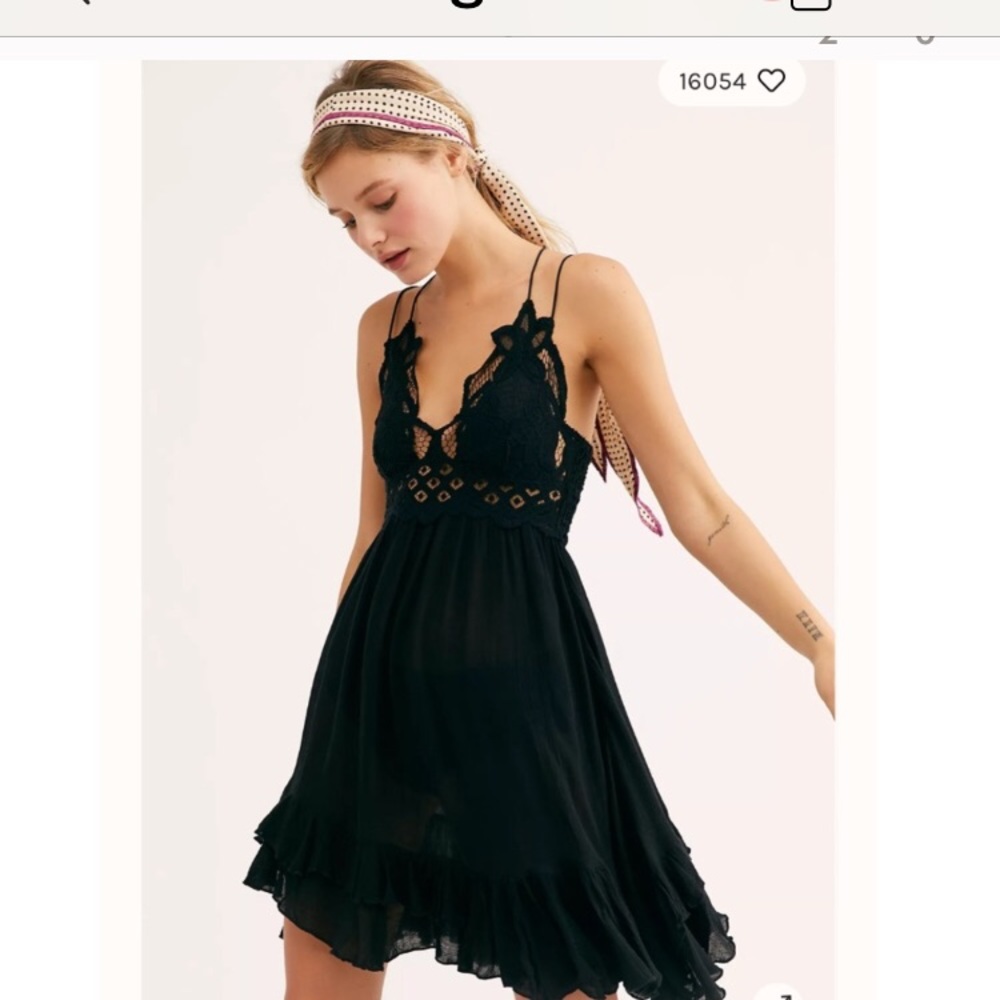 Free People Adella Slip Dress